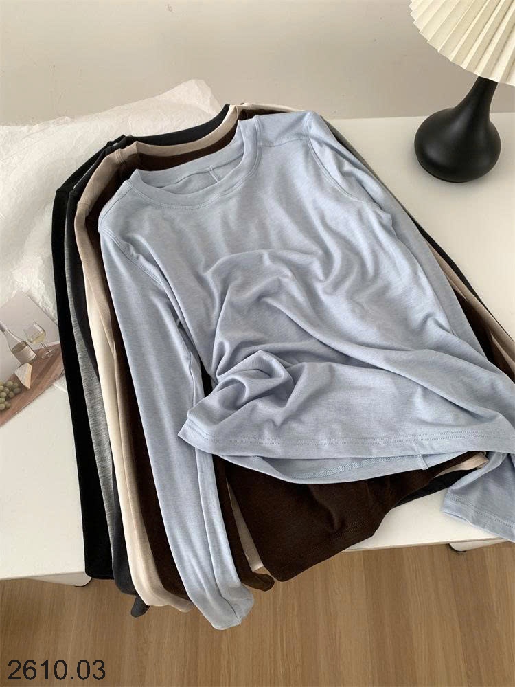 25HA2610.03 - ÁO THUN TENCEL CỔ TRÒN