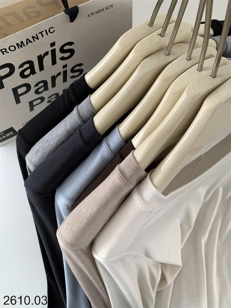 25HA2610.03 - ÁO THUN TENCEL CỔ TRÒN