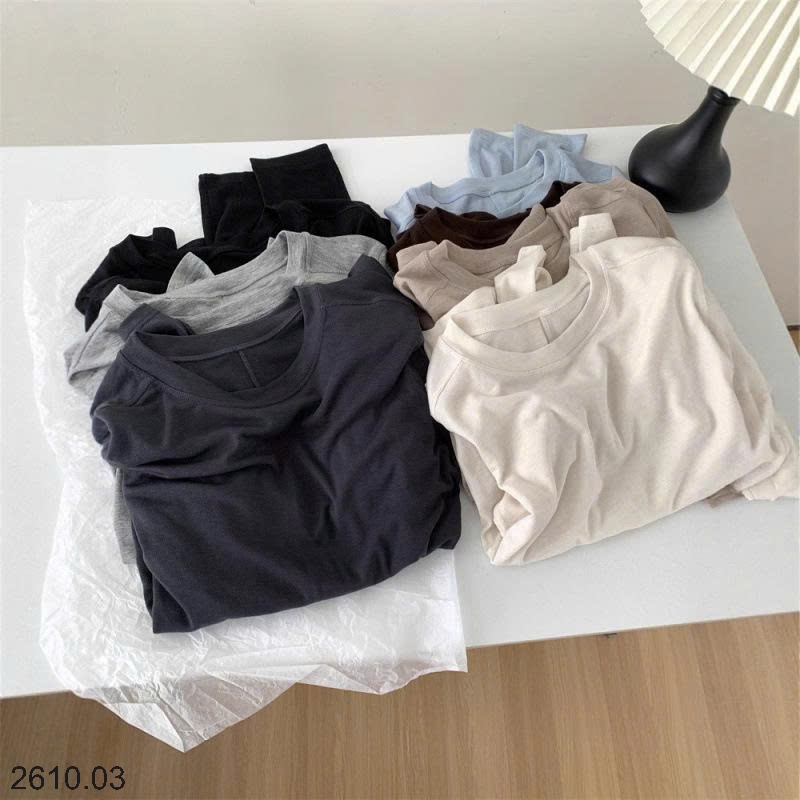 25HA2610.03 - ÁO THUN TENCEL CỔ TRÒN