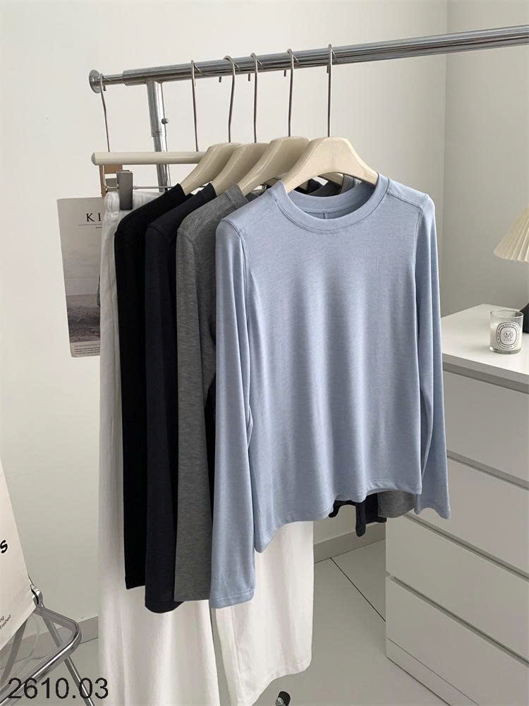 25HA2610.03 - ÁO THUN TENCEL CỔ TRÒN