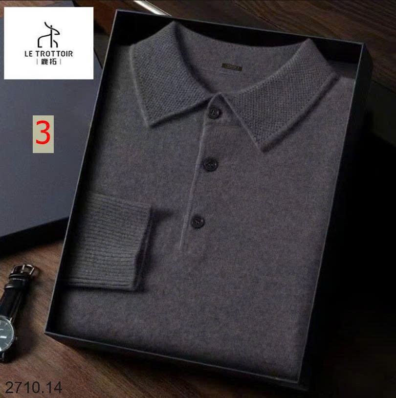 25HA2710.14 - ÁO LEN CỔ POLO NAM LETROTTOIR