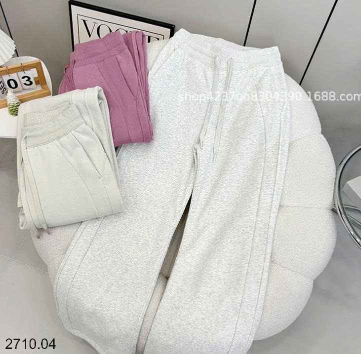 25HA2710.04 - BỘ NỈ THỂ THAO LULU CAO CẤP CHO NỮ