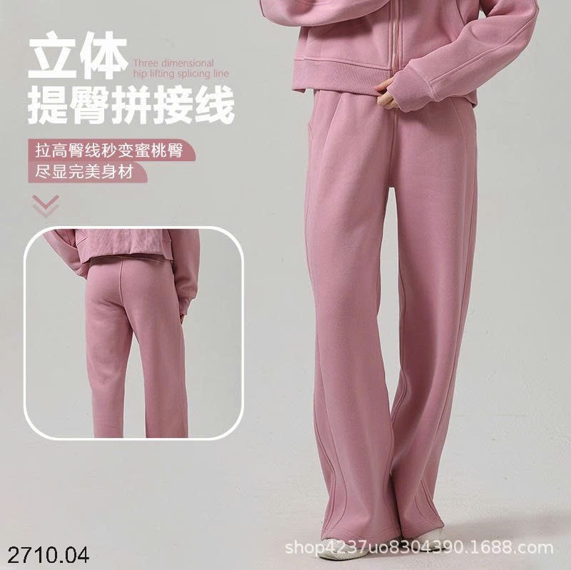 25HA2710.04 - BỘ NỈ THỂ THAO LULU CAO CẤP CHO NỮ
