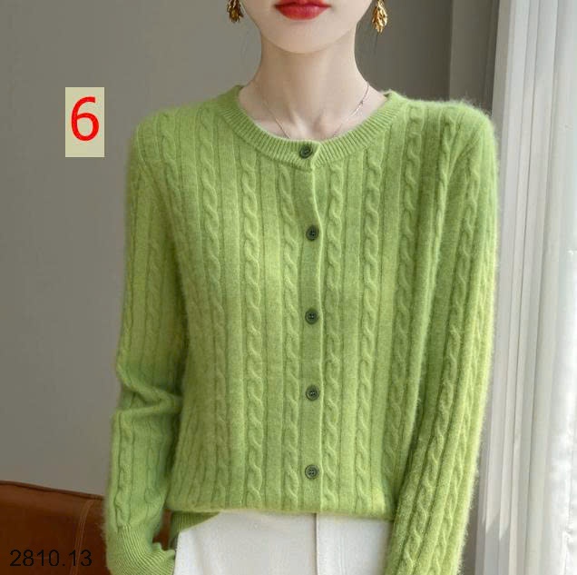 25HA2810.13 - CARDIGAN LEN BASIC NỮ