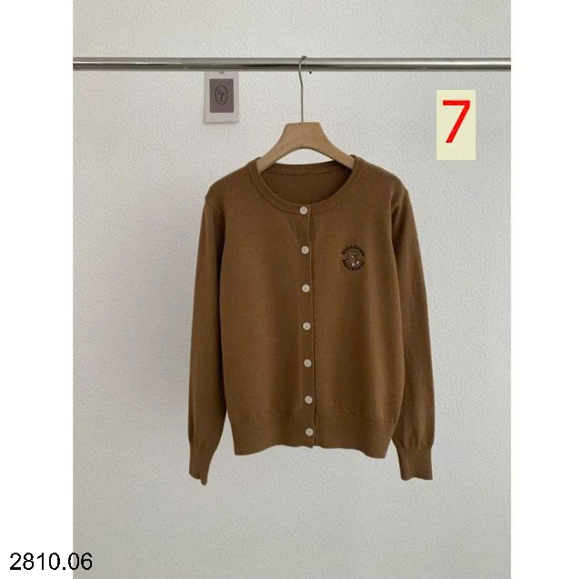 25HA2810.06 - ÁO CARDIGAN LEN THÊU GẤU