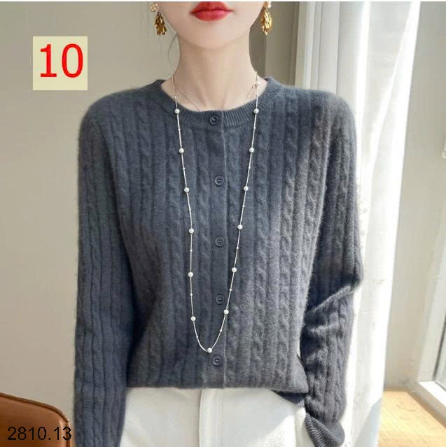 25HA2810.13 - CARDIGAN LEN BASIC NỮ