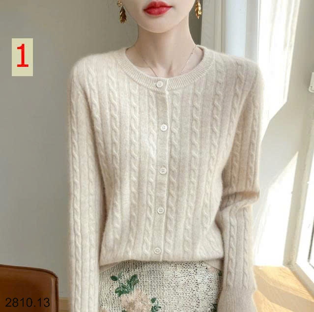 25HA2810.13 - CARDIGAN LEN BASIC NỮ