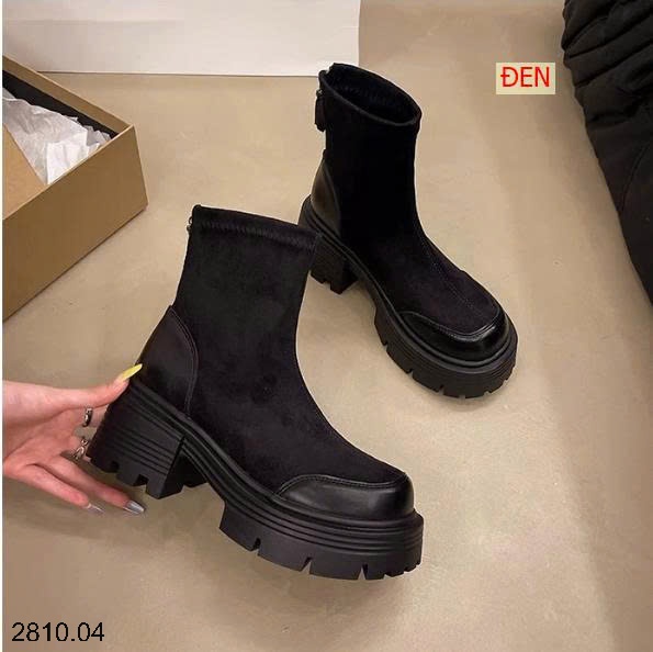 25HA2810.04 - BOOT CỔ THẤP ĐẾ GIÀY NỮ