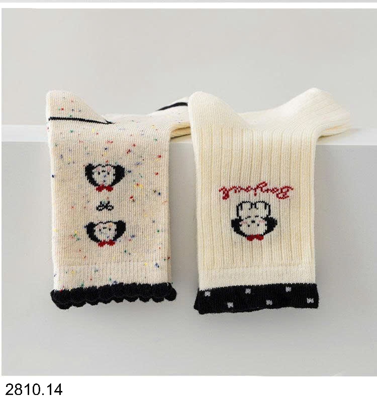 25HA2810.14 - SET 5 ĐÔI TẤT DỄ THƯƠNG CHO BÉ