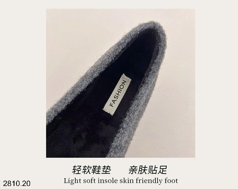25HA2810.20 - GIÀY LƯỜI ĐÍNH NƠ NỮ