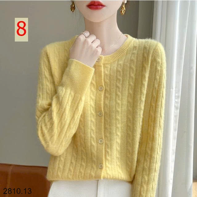25HA2810.13 - CARDIGAN LEN BASIC NỮ