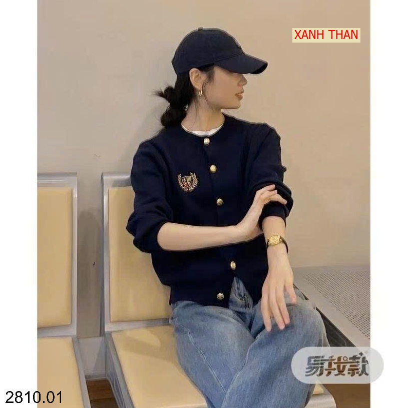 25HA2810.01 - ÁO LEN CARDIGAN NỮ