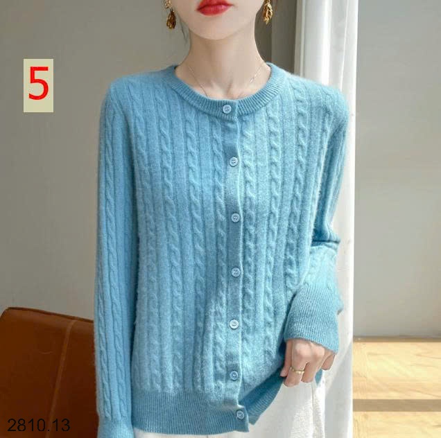 25HA2810.13 - CARDIGAN LEN BASIC NỮ