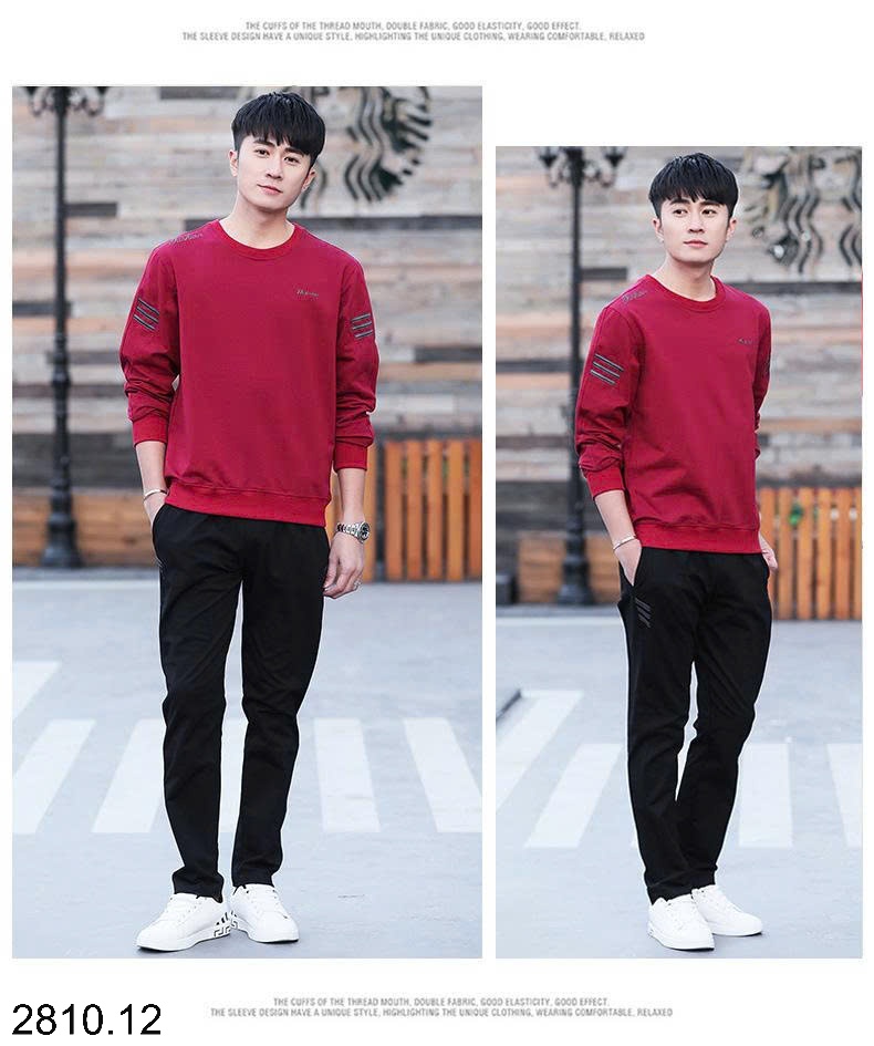 25HA2810.12 - BỘ NỈ THỂ THAO NAM