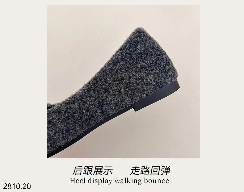 25HA2810.20 - GIÀY LƯỜI ĐÍNH NƠ NỮ