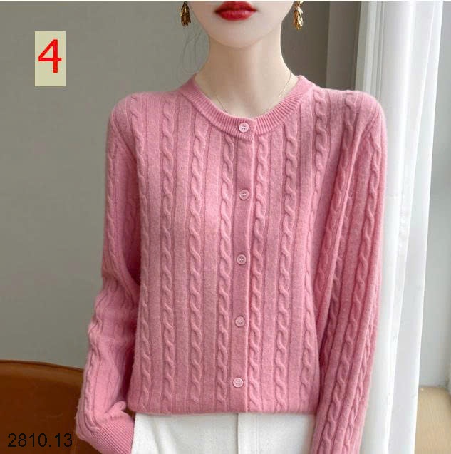 25HA2810.13 - CARDIGAN LEN BASIC NỮ