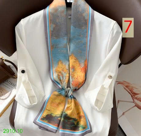25HA2910.10 - SET 2 KHĂN LỤA NHỎ XINH