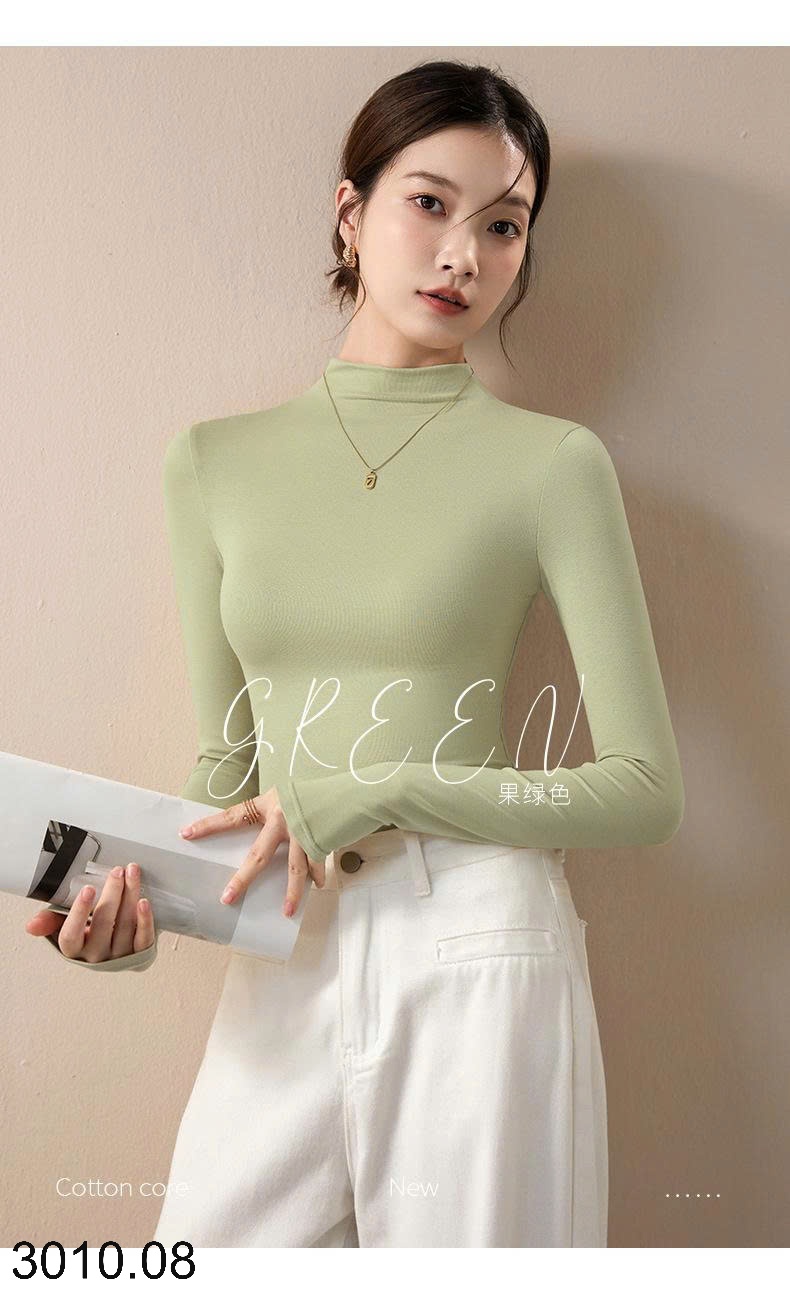 25HA3010.08 - SET 2 ÁO GIỮ NHIỆT CAO CỔ CHO NỮ