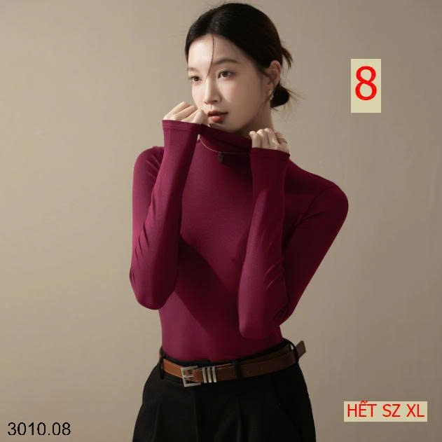 25HA3010.08 - SET 2 ÁO GIỮ NHIỆT CAO CỔ CHO NỮ