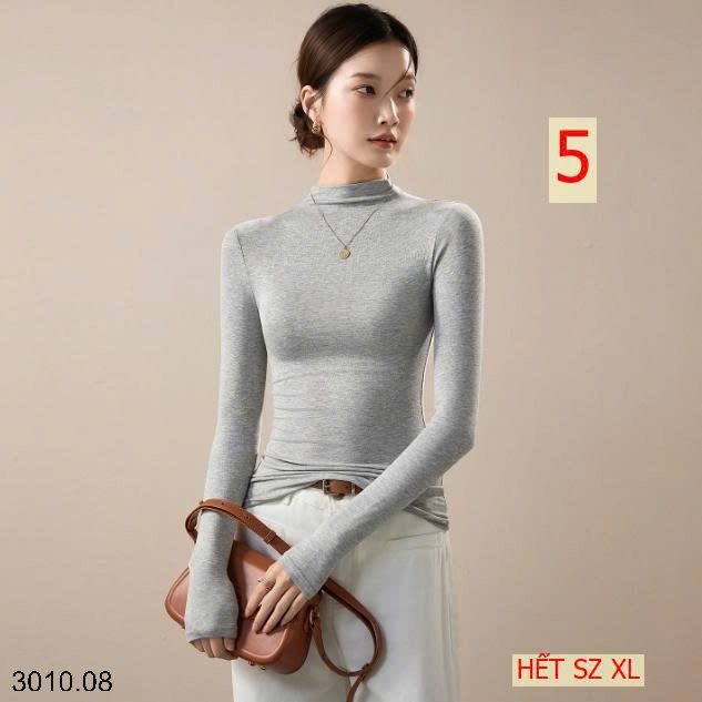 25HA3010.08 - SET 2 ÁO GIỮ NHIỆT CAO CỔ CHO NỮ