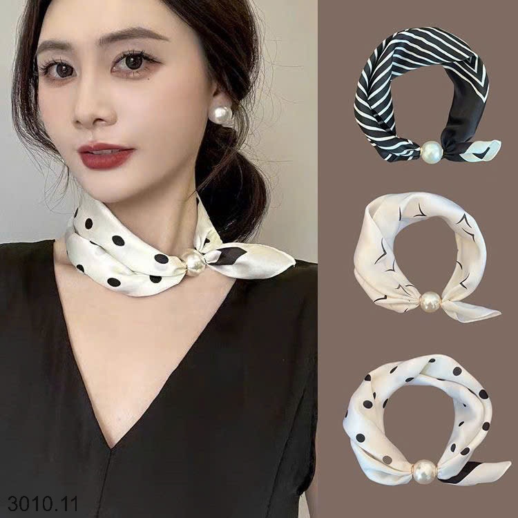 25HA3010.11 - SET 2 KHĂN ĐÍNH NGỌC TRAI