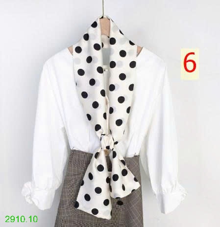 25HA2910.10 - SET 2 KHĂN LỤA NHỎ XINH
