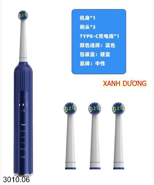 25HA3010.06 - BÀN CHẢI ĐÁNH RĂNG ĐIỆN XOAY ORAL OULEPING