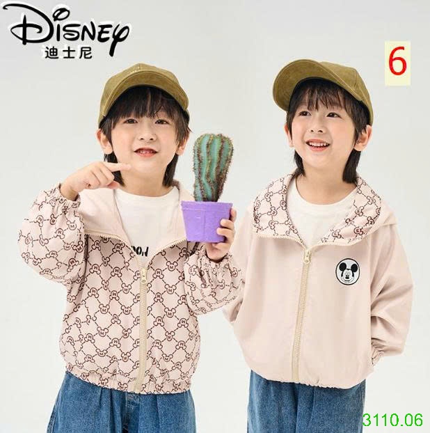 25HA3110.06 - ÁO KHOÁC GIÓ 2 MẶT DISNEY CHO BÉ YÊU