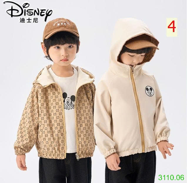 25HA3110.06 - ÁO KHOÁC GIÓ 2 MẶT DISNEY CHO BÉ YÊU