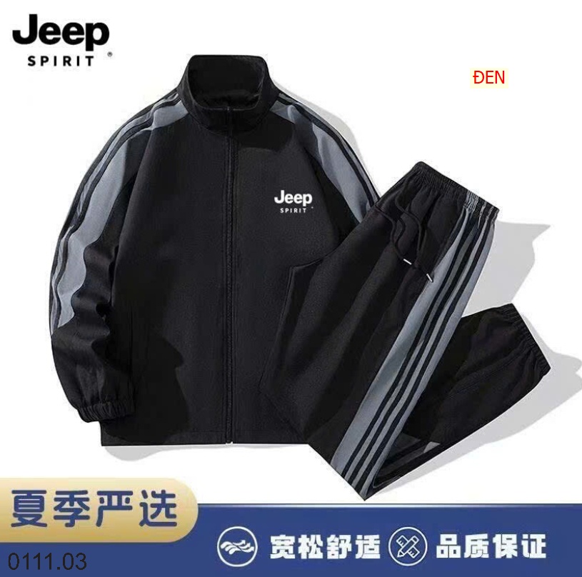 25HA0111.03 - BỘ KHOÁC GIÓ JEEP NAM