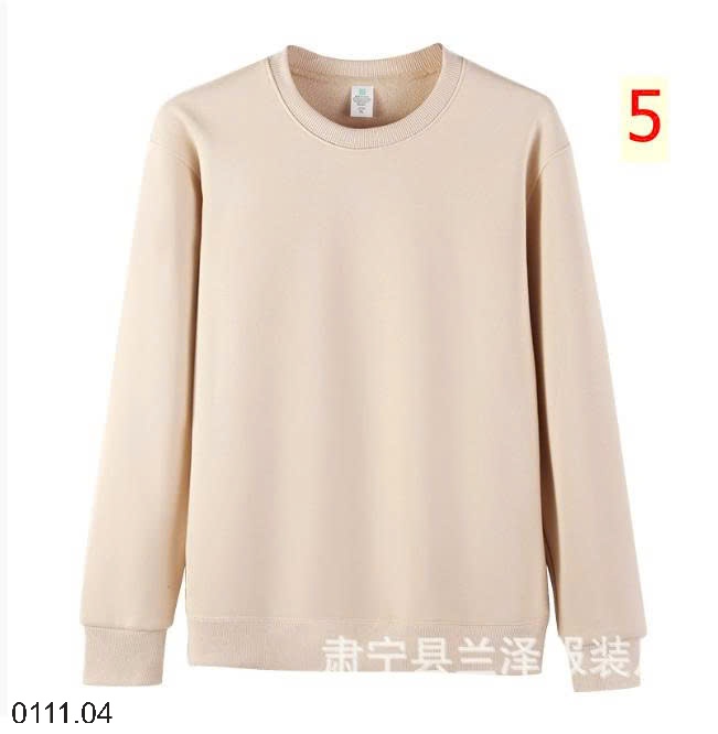 25HA0111.04 - ÁO NỈ NAM NỮ CỔ TRÒN LÓT LÔNG ẤM