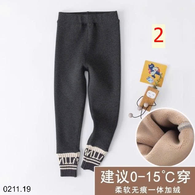 25HA0211.19 - QUẦN LEGGING LÓT LÔNG BÉ GÁI