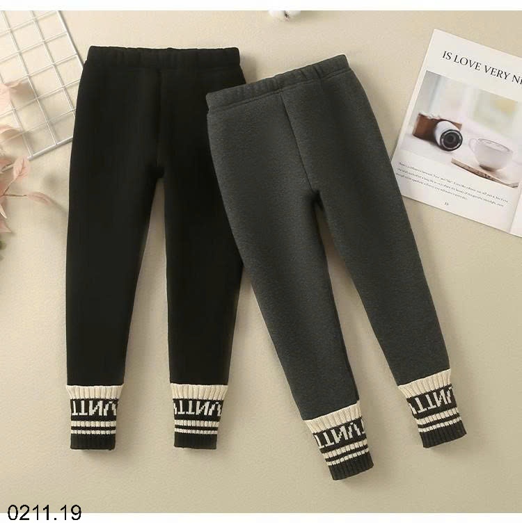 25HA0211.19 - QUẦN LEGGING LÓT LÔNG BÉ GÁI