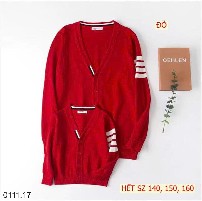25HA0111.17 - ÁO CARDIGAN CHO CẢ GIA ĐÌNH