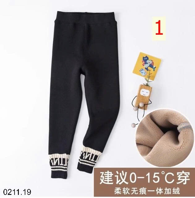 25HA0211.19 - QUẦN LEGGING LÓT LÔNG BÉ GÁI