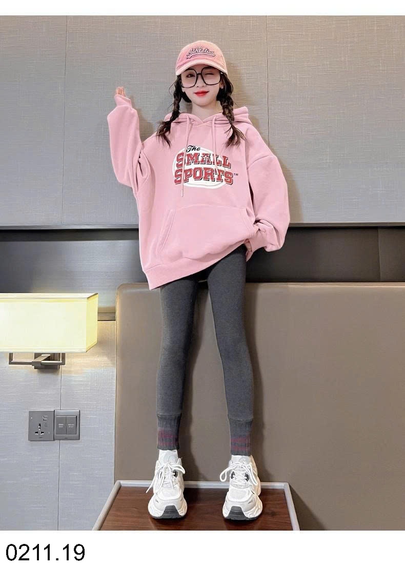 25HA0211.19 - QUẦN LEGGING LÓT LÔNG BÉ GÁI