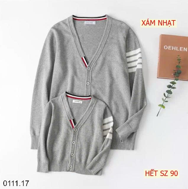 25HA0111.17 - ÁO CARDIGAN CHO CẢ GIA ĐÌNH