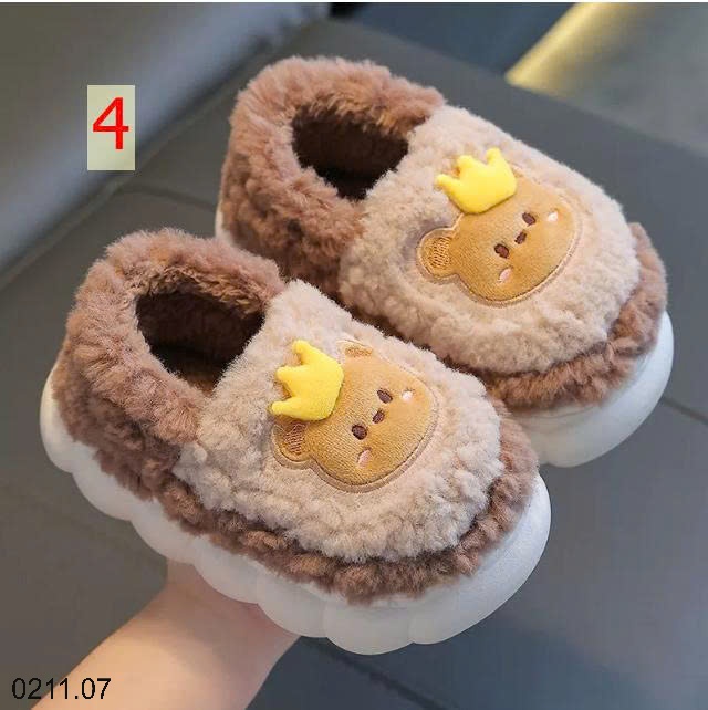 25HA0211.07 - DÉP BÔNG ĐI TRONG NHÀ CHO BÉ