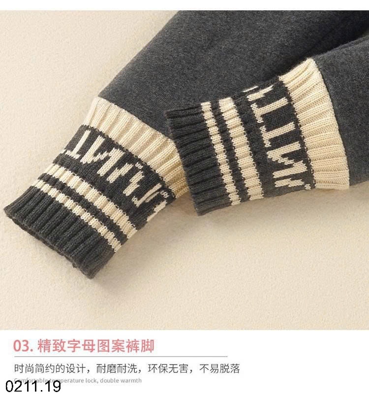 25HA0211.19 - QUẦN LEGGING LÓT LÔNG BÉ GÁI