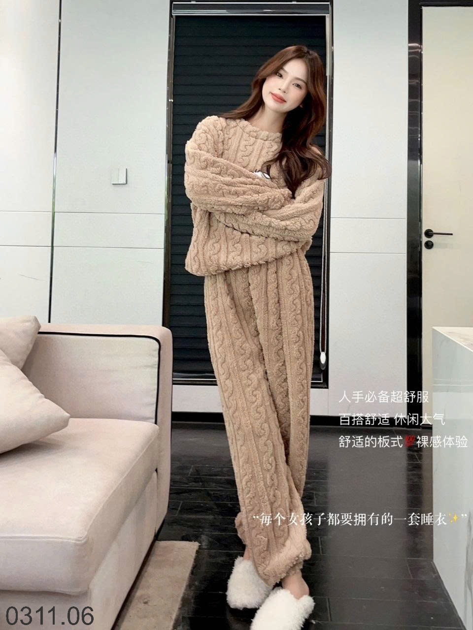25HA0311.06 - BỘ LÔNG HOẠT HÌNH NỮ