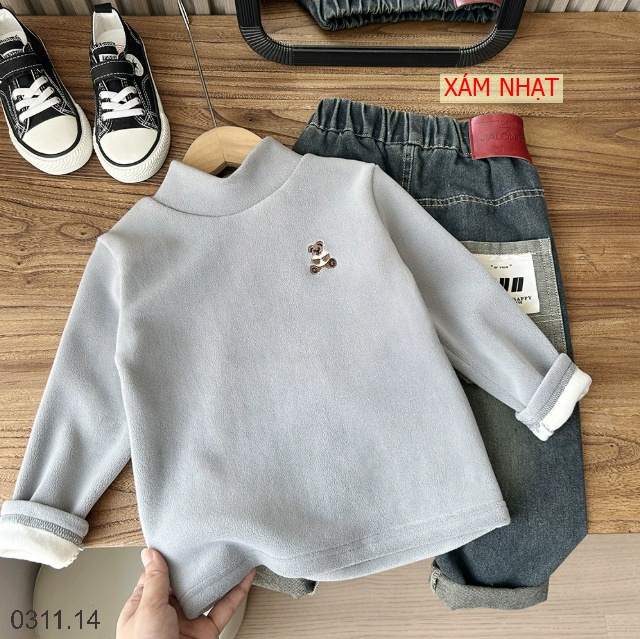 25HA0311.14 - ÁO LÔNG CỪU GIỮ NHIỆT KACADY CHO BÉ