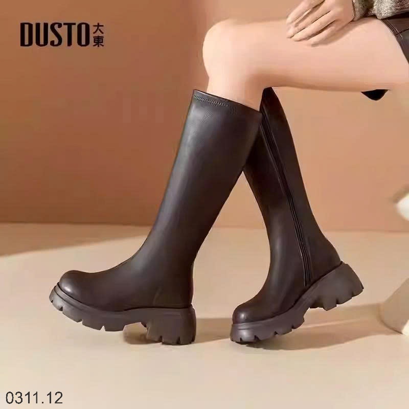 25HA0311.12 - BOOT DUSTO DÁNG DÀI ĐẾ DÀY