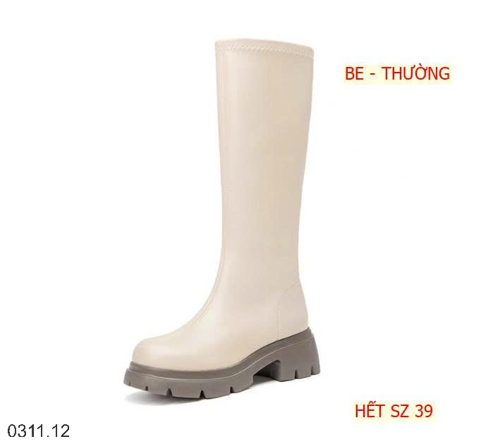 25HA0311.12 - BOOT DUSTO DÁNG DÀI ĐẾ DÀY