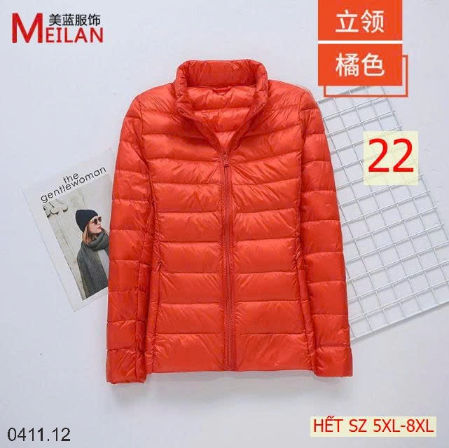 25HA0411.12 - ÁO PHAO LÔNG VŨ MEILAN