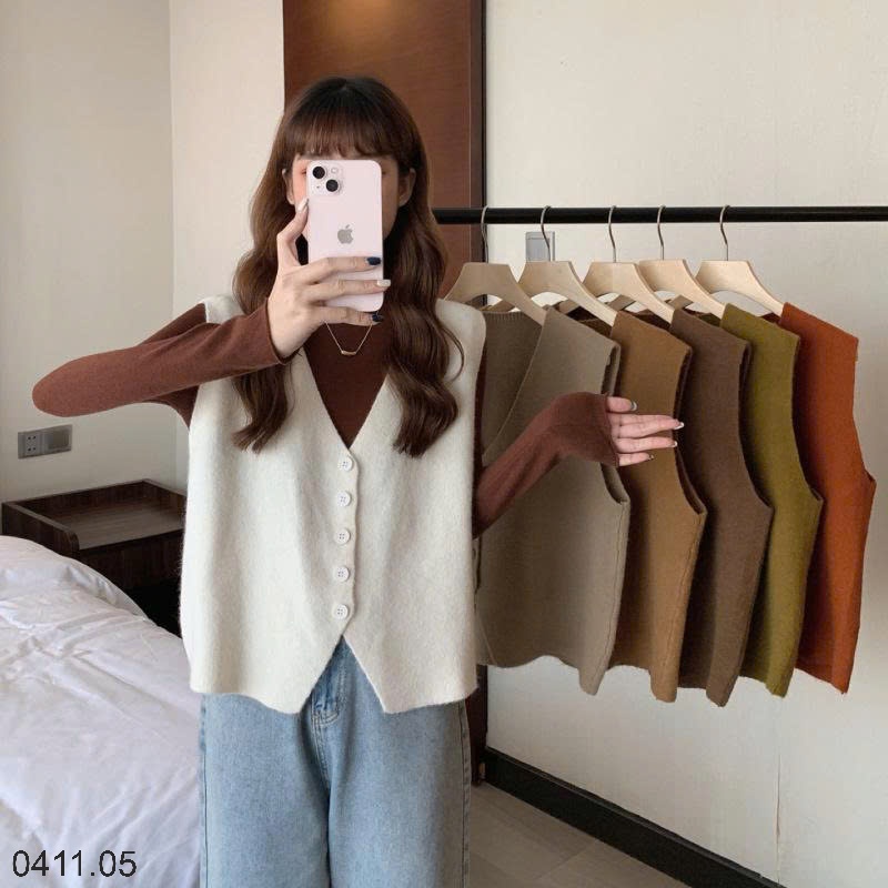 25HA0411.05 - ÁO GILE LEN CHO NỮ