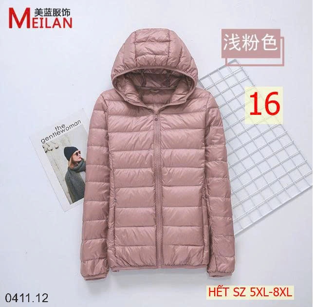 25HA0411.12 - ÁO PHAO LÔNG VŨ MEILAN