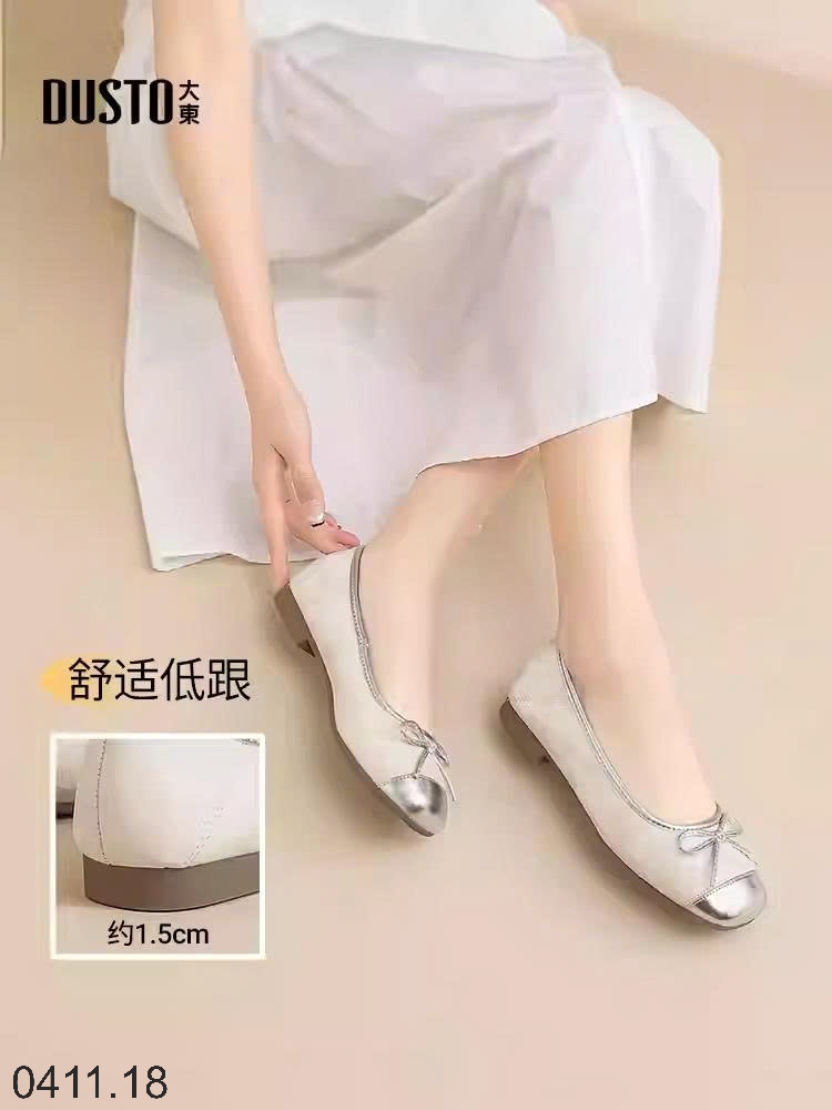 25HA0411.18 - GIÀY BỆT DUSTO NƠ XINH