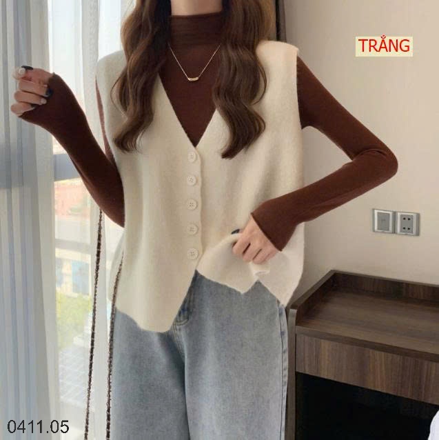 25HA0411.05 - ÁO GILE LEN CHO NỮ