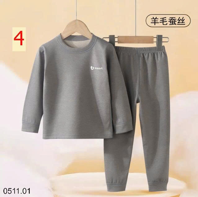 25HA0511.01 - BỘ NỈ THU ĐÔNG LÔNG CỪU CHO BÉ YÊU