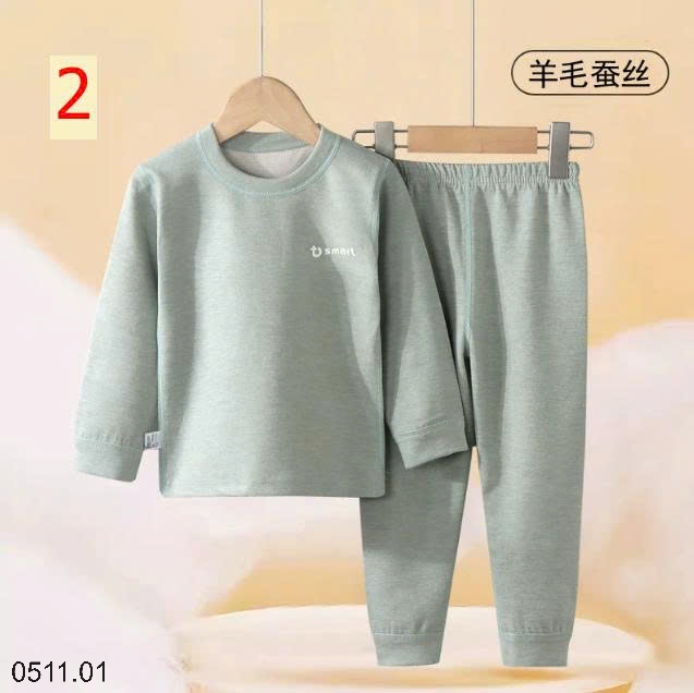 25HA0511.01 - BỘ NỈ THU ĐÔNG LÔNG CỪU CHO BÉ YÊU